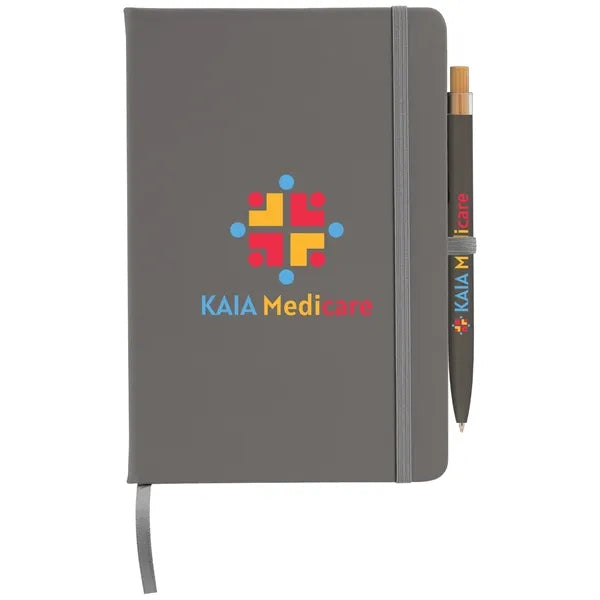 Wilde Recycled Hard Cover Journal & Pen Set - A5 5.5" x 8.3"