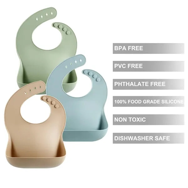 Silicone Baby Bibs