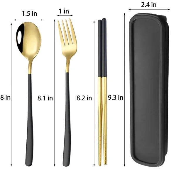 Travel Portable Cutlery Set