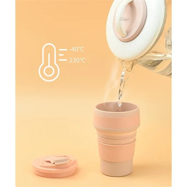 Travel Silicone Folding Cup 350ml/500ml