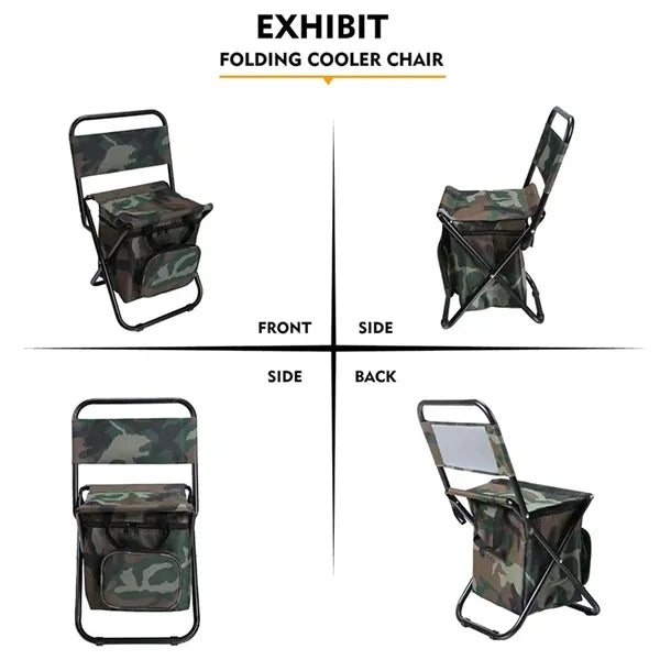 Fishing Chair with Cooler Bag