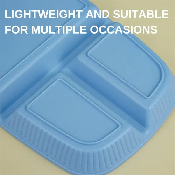 Multifunctional dinner breakfast plastic plate