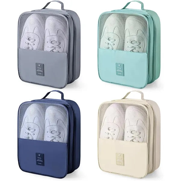 Travel storage box, high heels leather shoe bag