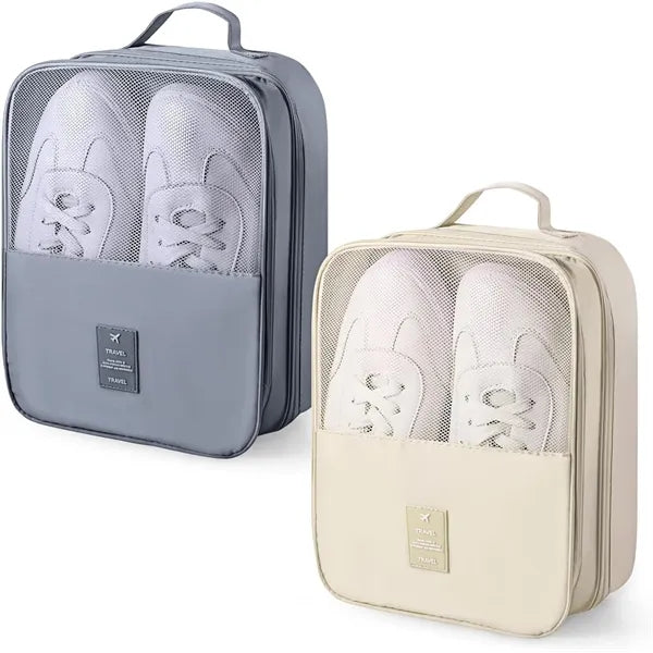Travel storage box, high heels leather shoe bag