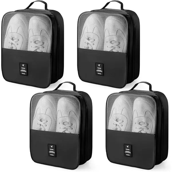 Travel storage box, high heels leather shoe bag