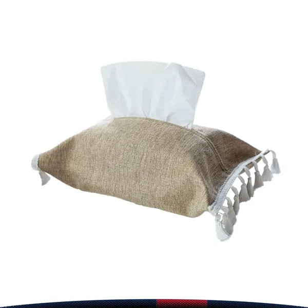 Cotton Linen Tissue Pouch