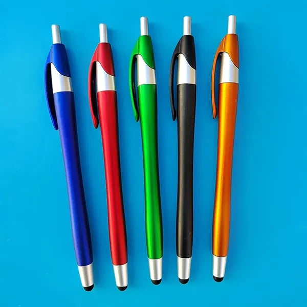 2 in 1 Ballpoint Pen with Stylus Tips for Phone