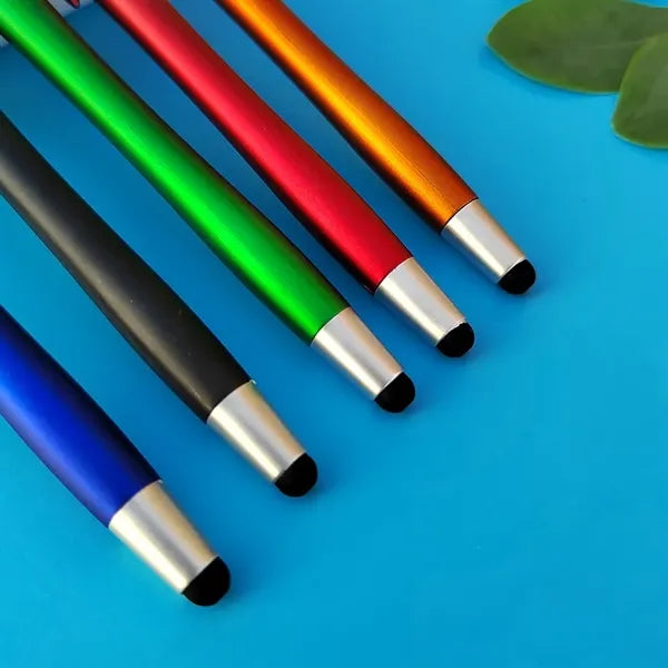 2 in 1 Ballpoint Pen with Stylus Tips for Phone