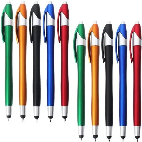 2 in 1 Ballpoint Pen with Stylus Tips for Phone