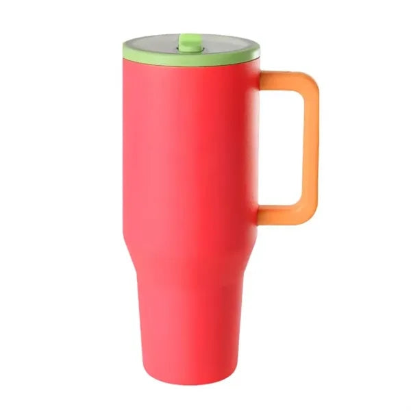 40oz Stainless Steel Tumbler with Handle