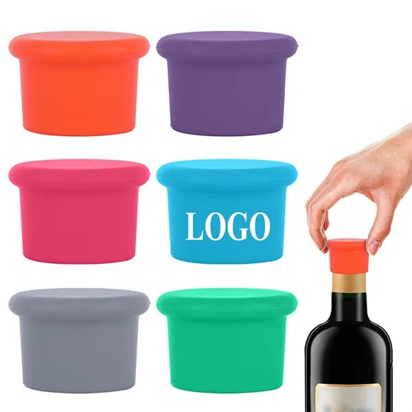 Silicone Wine and Beverage Bottle Stopper