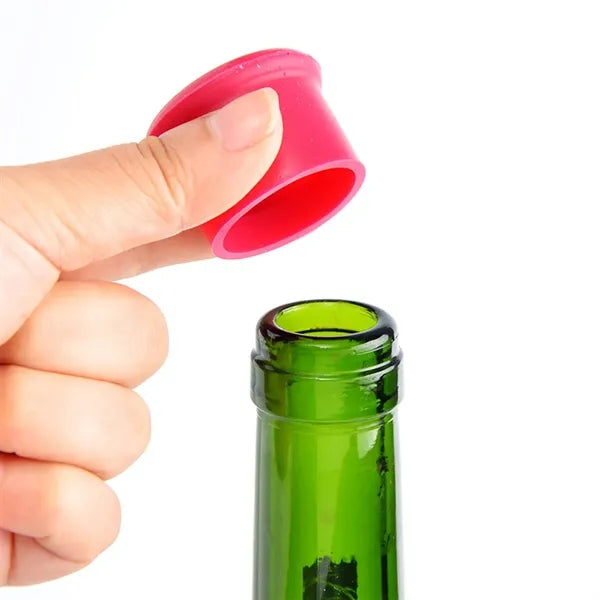 Silicone Wine and Beverage Bottle Stopper
