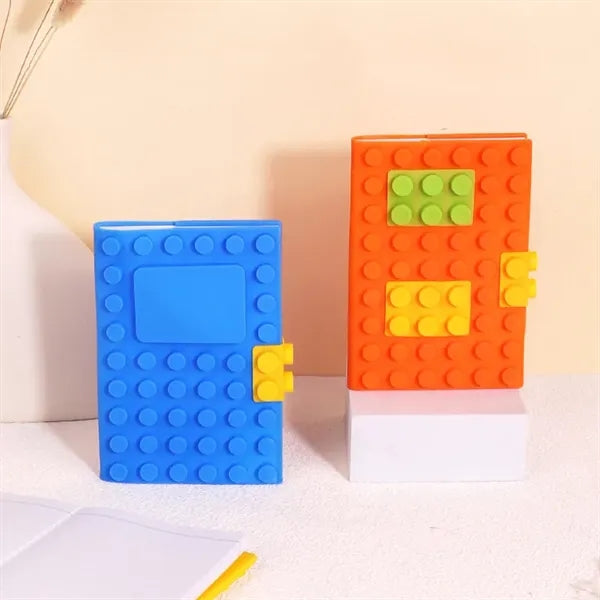 Silicone Soft Touch Stress Reliever Notebook