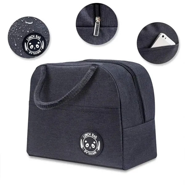 6L Insulated Cooler Picnic Bag Bento Lunch Box