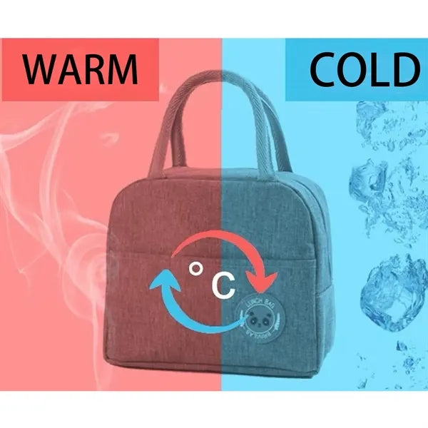 6L Insulated Cooler Picnic Bag Bento Lunch Box