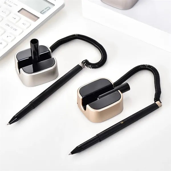 Business Bank Office Front Desk Signature Pen