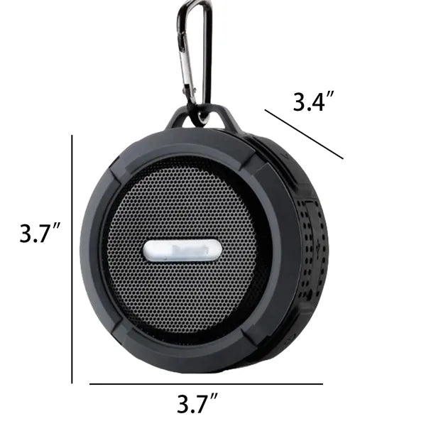 Mini Waterproof Bluetooth Speaker Bathroom Suction Cup