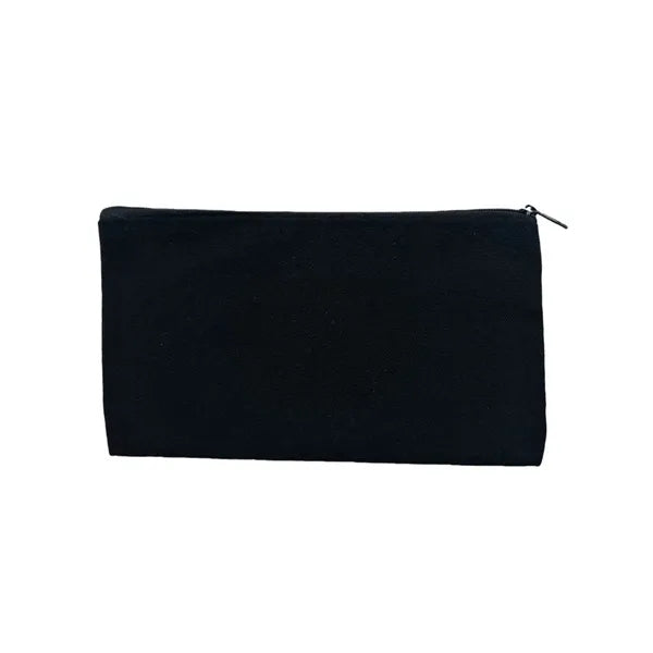 Blank Canvas Cosmetic Zipper Bag Pencil Case