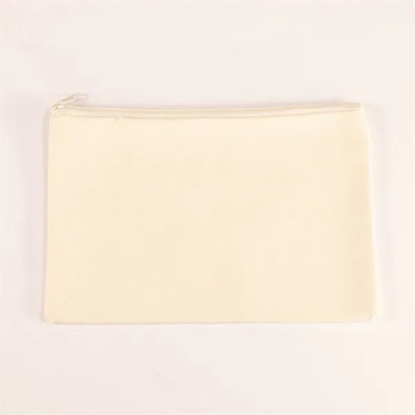 Blank Canvas Cosmetic Zipper Bag Pencil Case