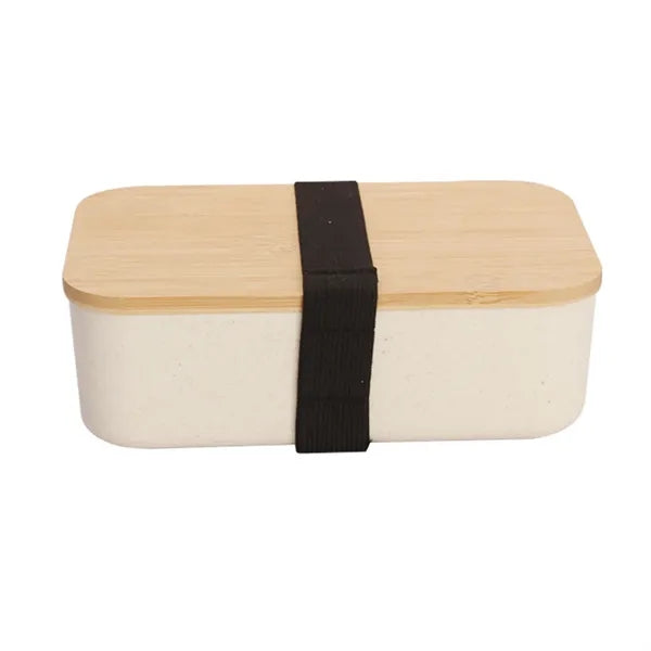 Generic Design Bento Box Bamboo Cover Eco Friendly Material