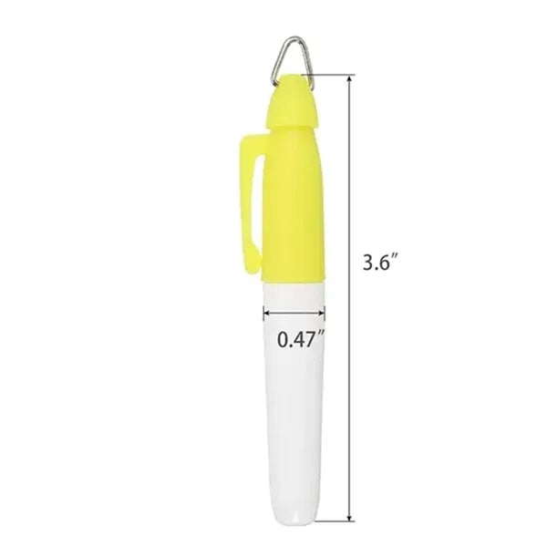 Golf Permanent Markers Multicolor Pocket Highlighter Pens