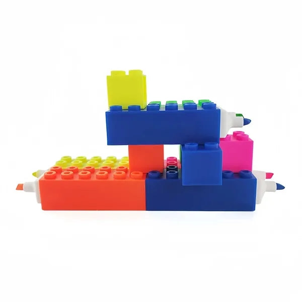 Building Bricks Stacking Magic Highlighter Pen