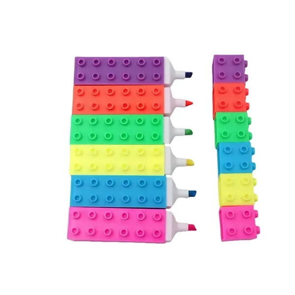 Building Bricks Stacking Magic Highlighter Pen