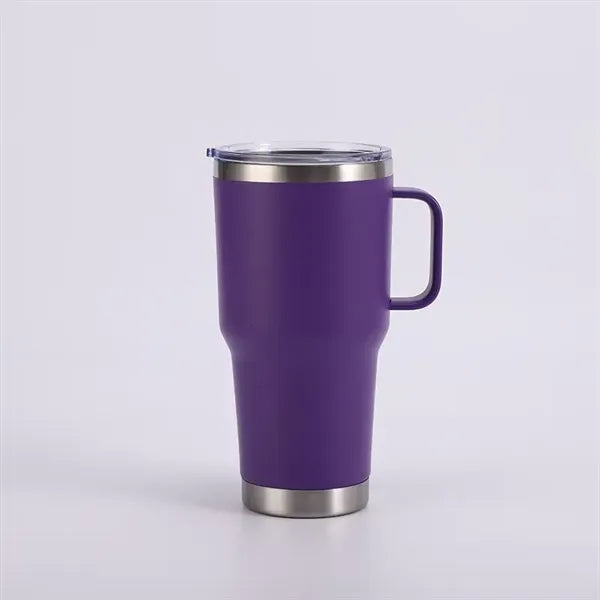 20oz Stainless Steel Tumbler with Handle