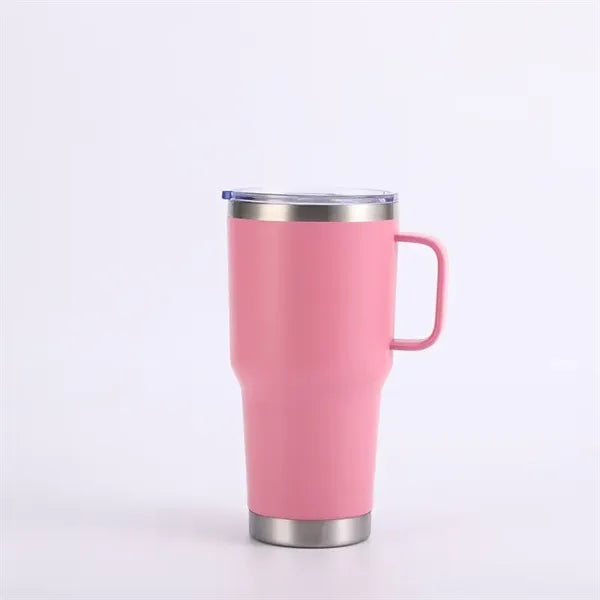 20oz Stainless Steel Tumbler with Handle