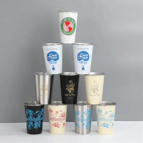16oz Stainless Steel Pint Cup