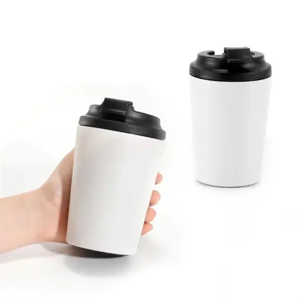 12oz stainless steel Insulated coffee mug With sealed lid