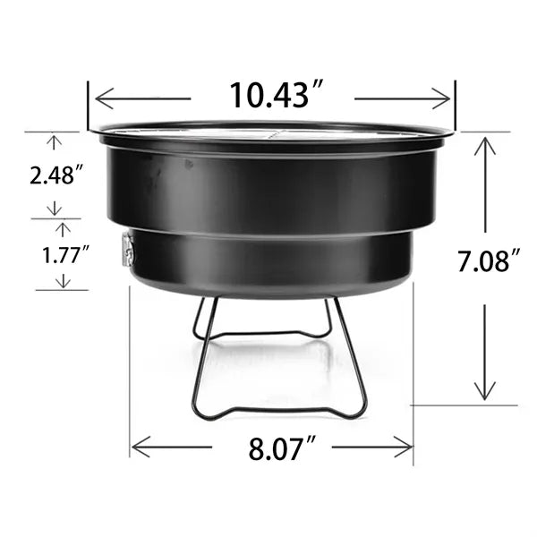 BBQ Grill With Cooler Bag And Valve Home Outdoor
