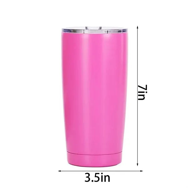20OZ Stainless Steel Coffee Mug Insulated Bottle Travel Cup