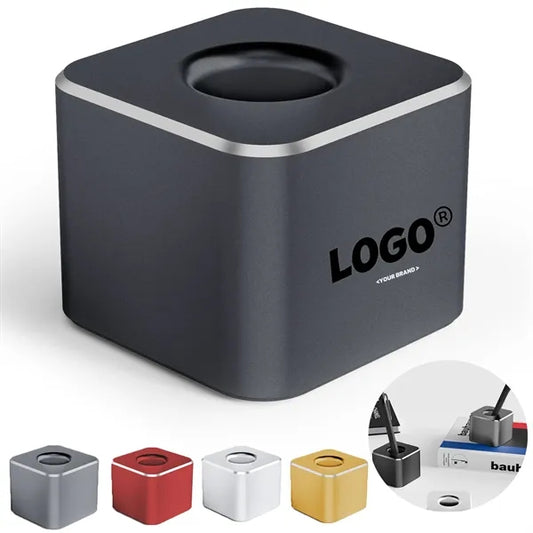 Metal Square Single Pen Stand Holder For Office Home