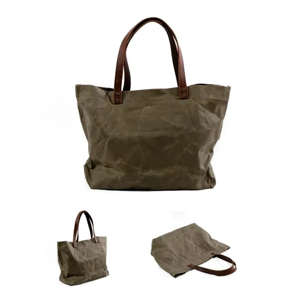 Woking Wax Canvas Tote Bag