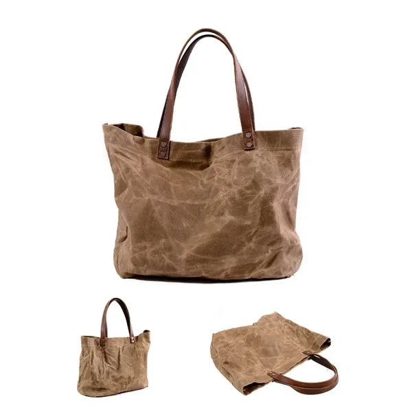 Woking Wax Canvas Tote Bag