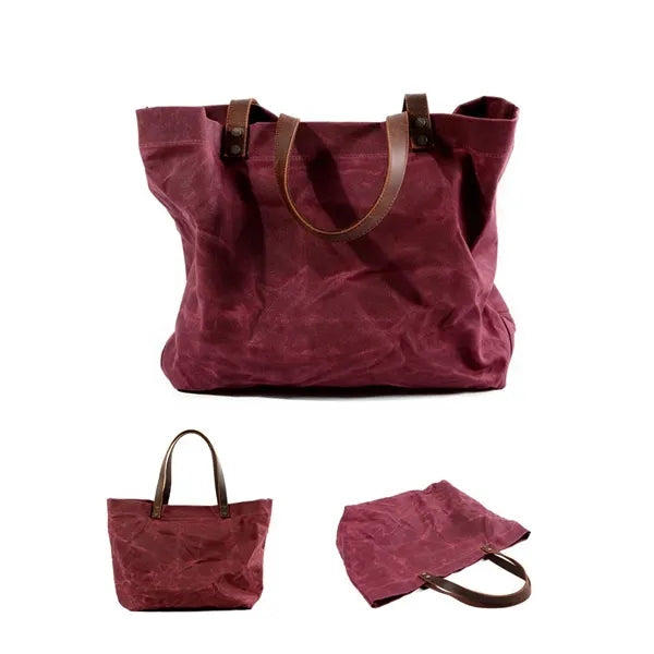 Woking Wax Canvas Tote Bag