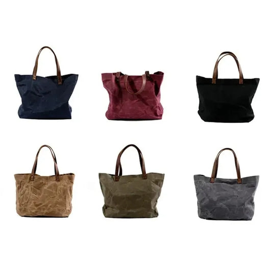 Woking Wax Canvas Tote Bag