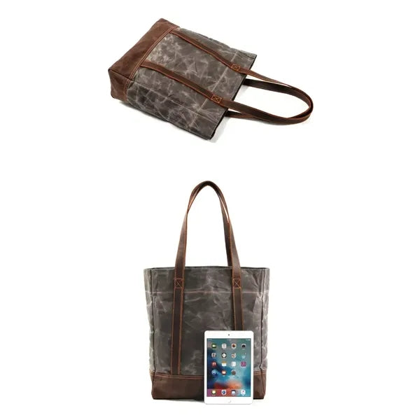 Laughton Wax Canvas Tote Bag
