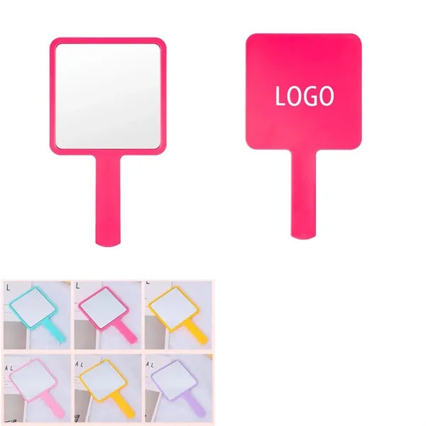 Multi-colored Handheld Cosmetic Mirror