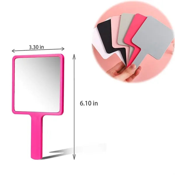 Multi-colored Handheld Cosmetic Mirror