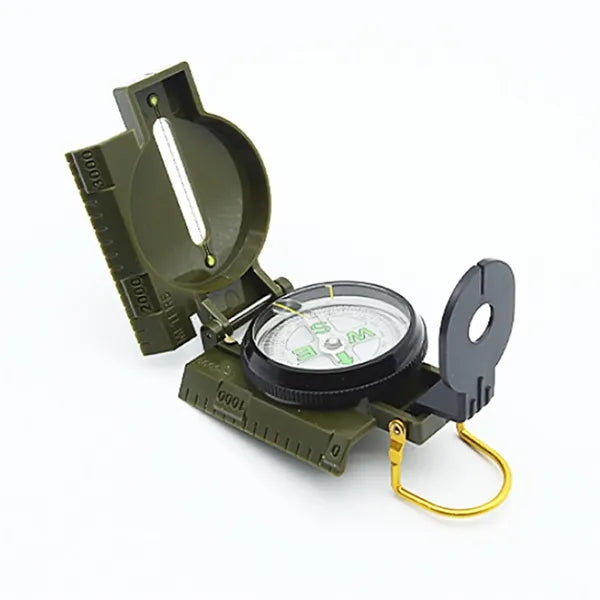 Flip Top Multifunctional Marching Lensatic Compass