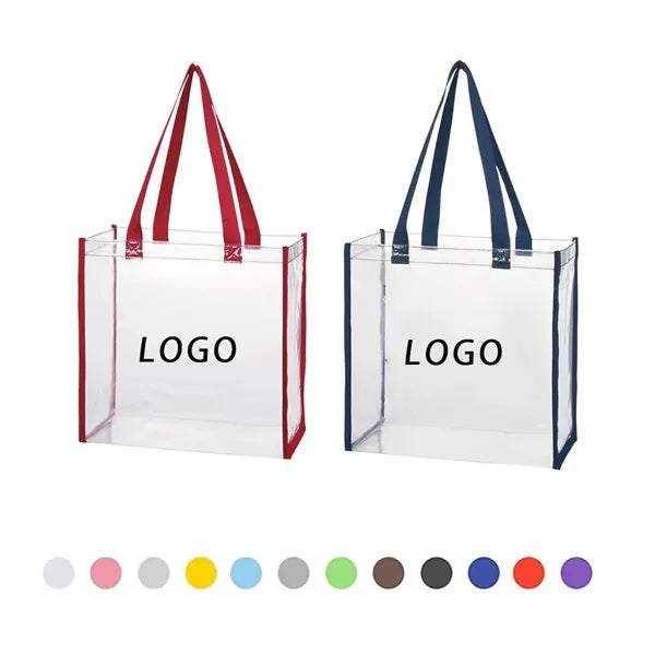 Transparent PVC Tote Bag