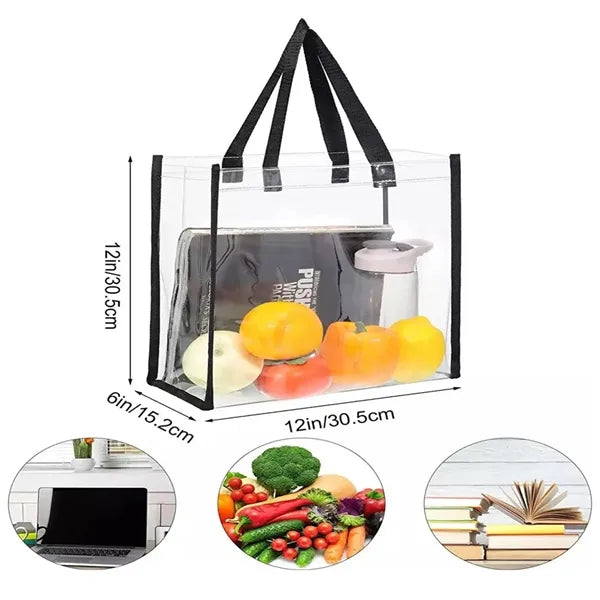 Transparent PVC Tote Bag