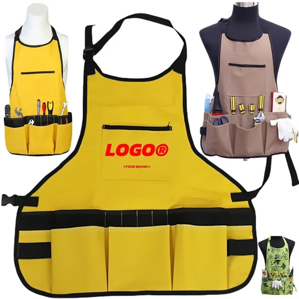 Waterproof Adjustable Oxford Cloth Work Tool Apron