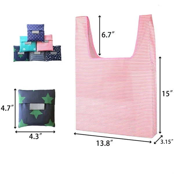 Polyester Folding Grocery Tote
