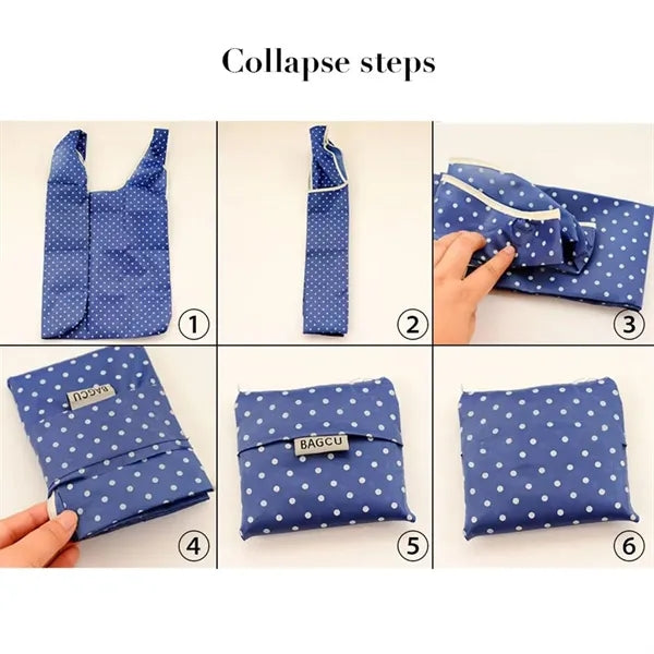 Polyester Folding Grocery Tote