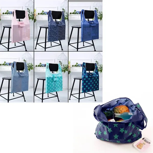 Polyester Folding Grocery Tote