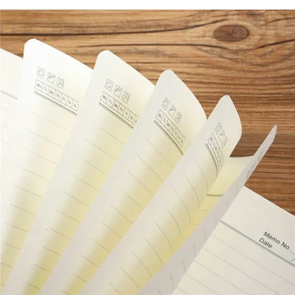 A5 PU Leather Notebook with Secure Magnetic Buckle