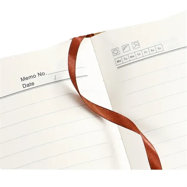 A5 PU Leather Notebook with Secure Magnetic Buckle
